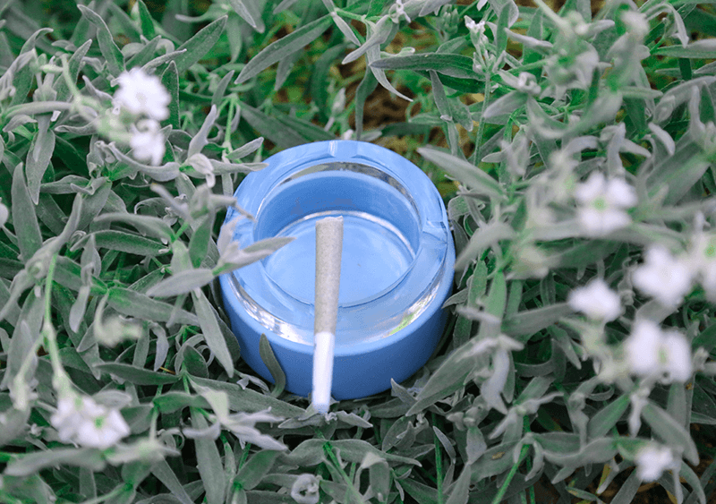 ashtray with lid